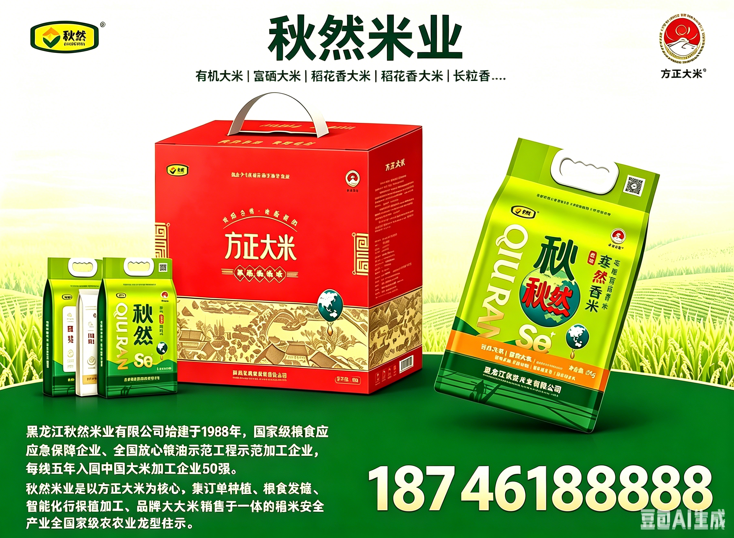 秋然米业黑河线上分站
